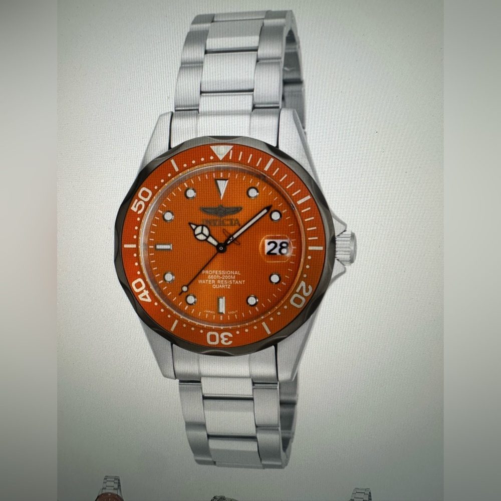 Rare Invicta Pro Diver 12814 Professional Watch